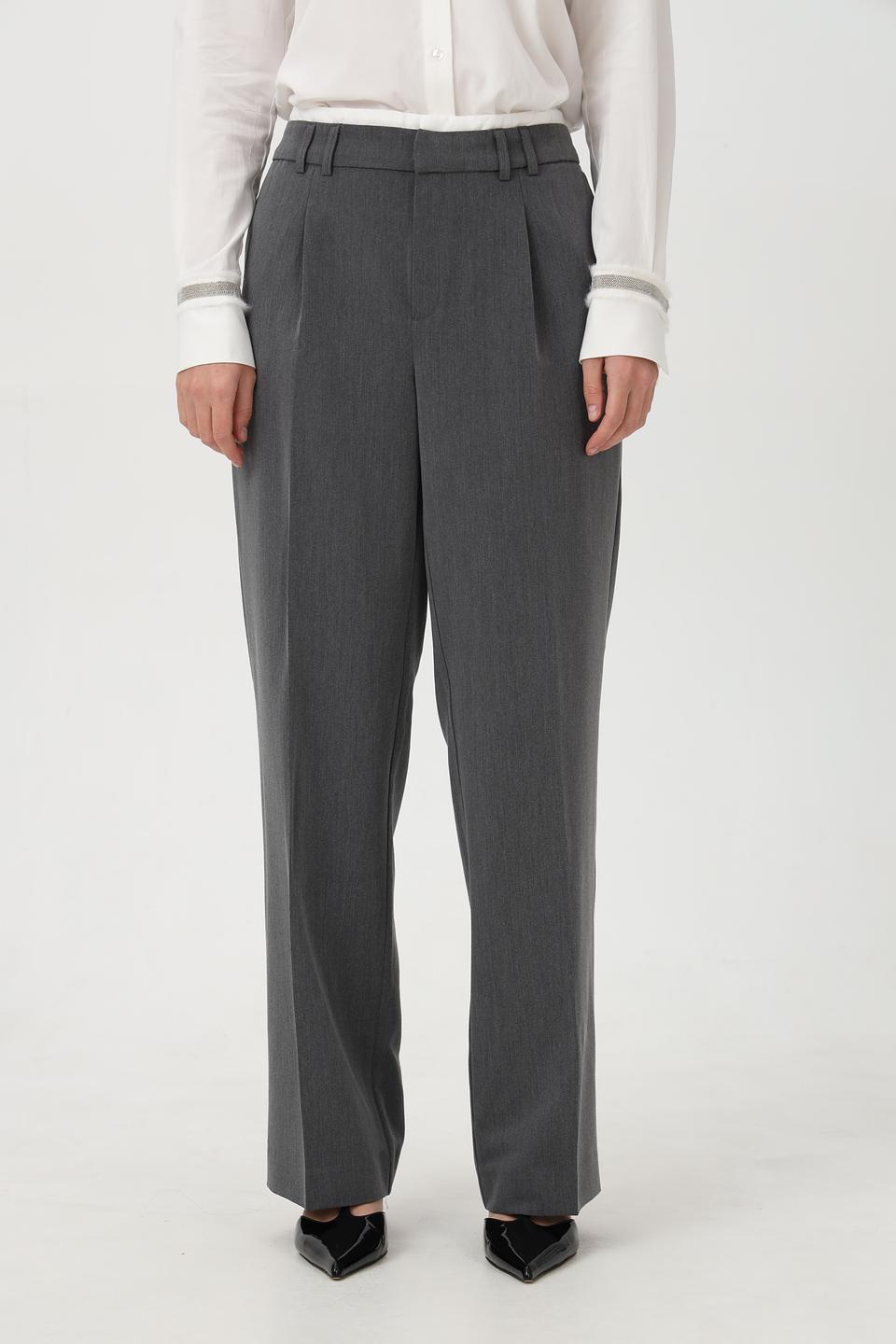 Брюки классические Steilmann серые