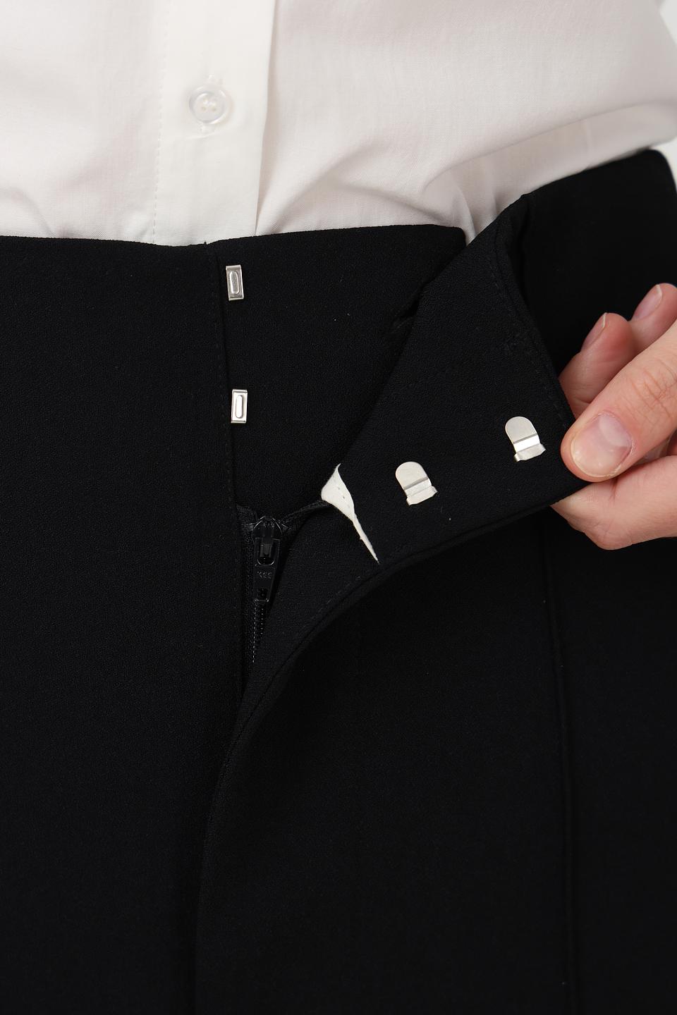 Брюки клёш Oui чёрные