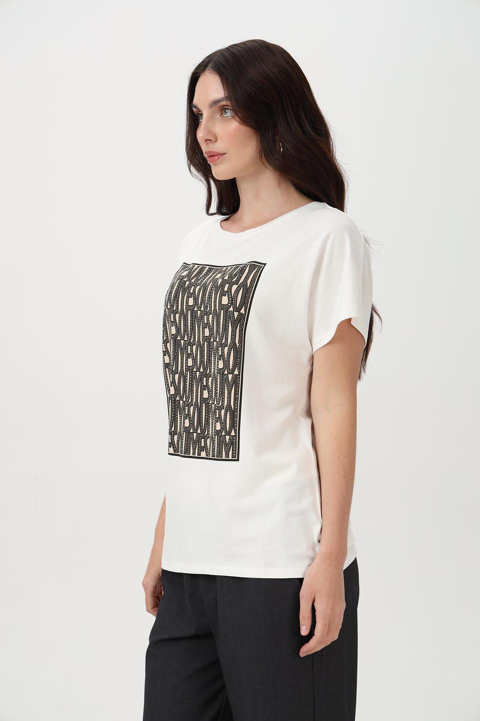 Футболка Oui с принтом