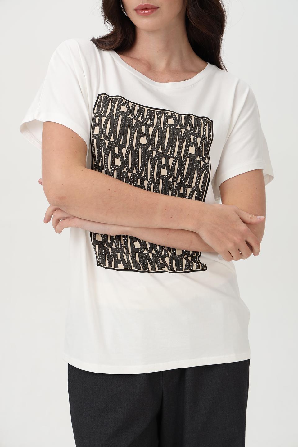 Футболка Oui с принтом