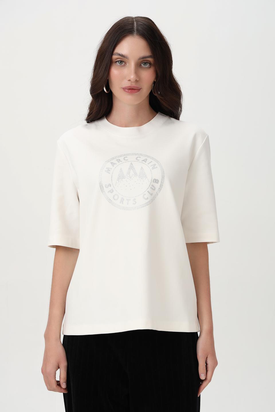 Футболка Marc Cain Sports с логотипом