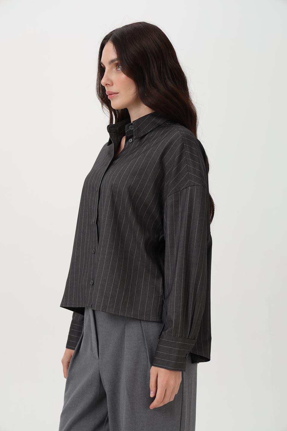 Блузка Lecomte в полоску