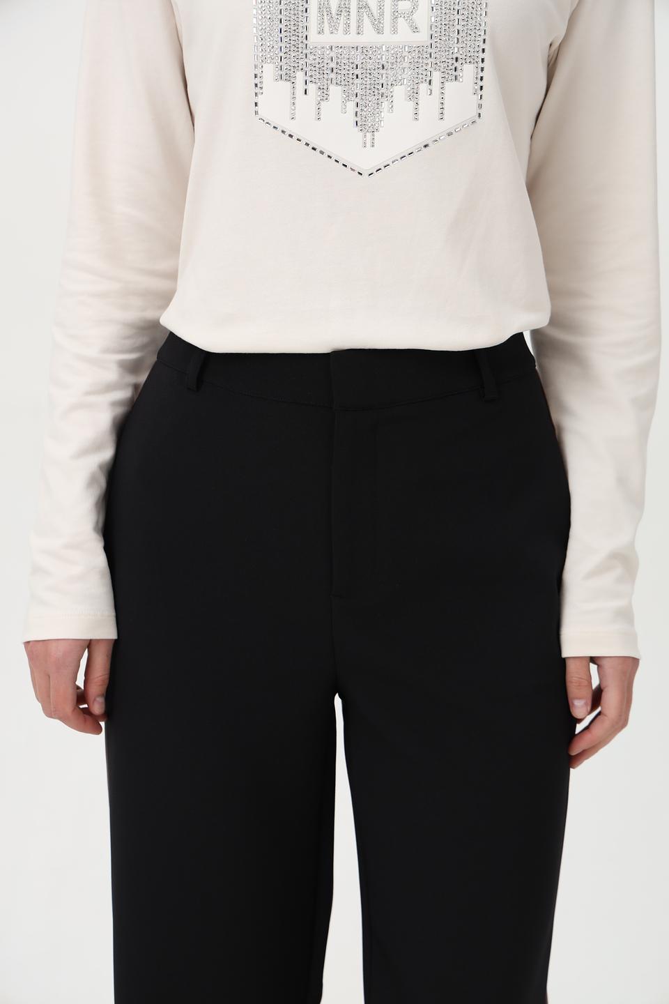 Брюки Monari с полосками чёрные