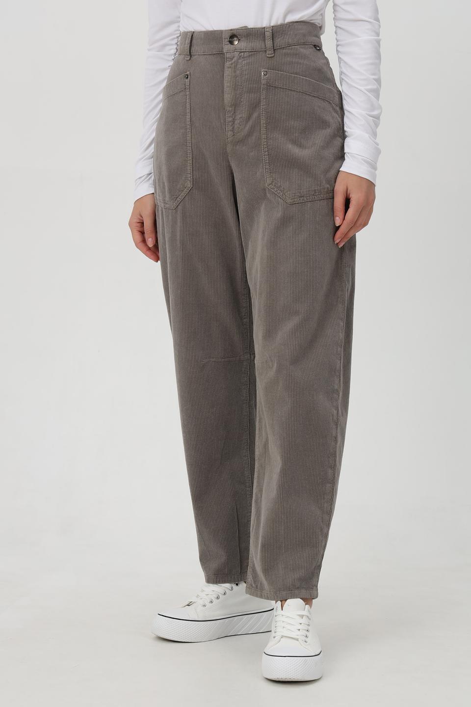 Брюки Marc Cain в полоску серого цвета