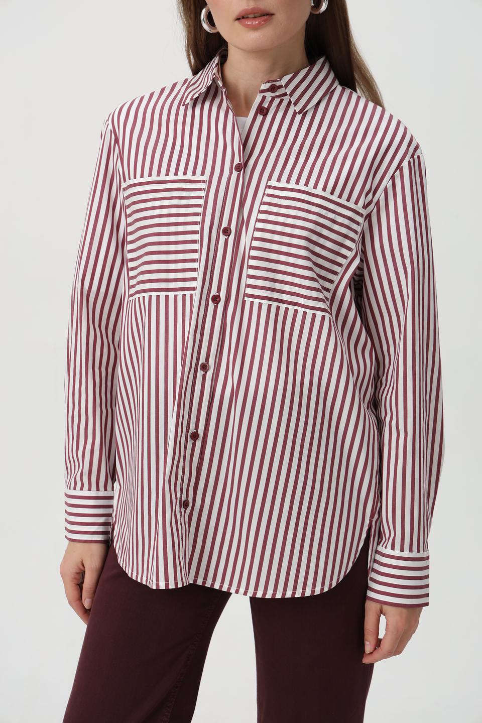 Рубашка Rabe collection в полоску