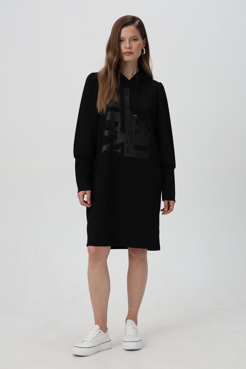 Платье-худи Monari с декором