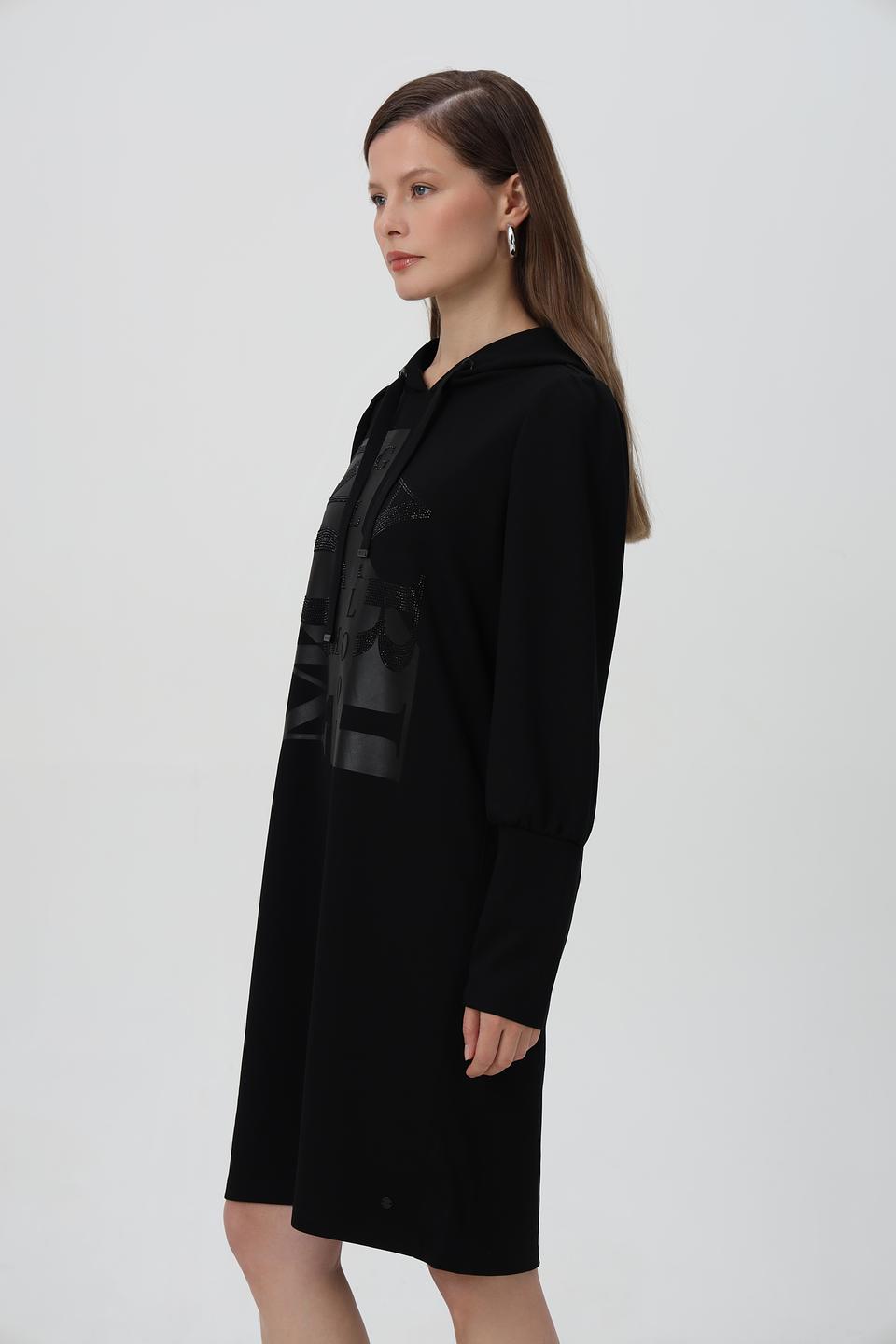 Платье-худи Monari с декором