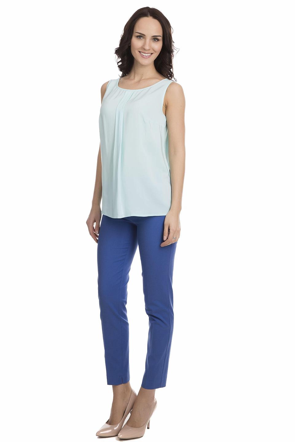 Блуза DEVUR мятная без рукавов