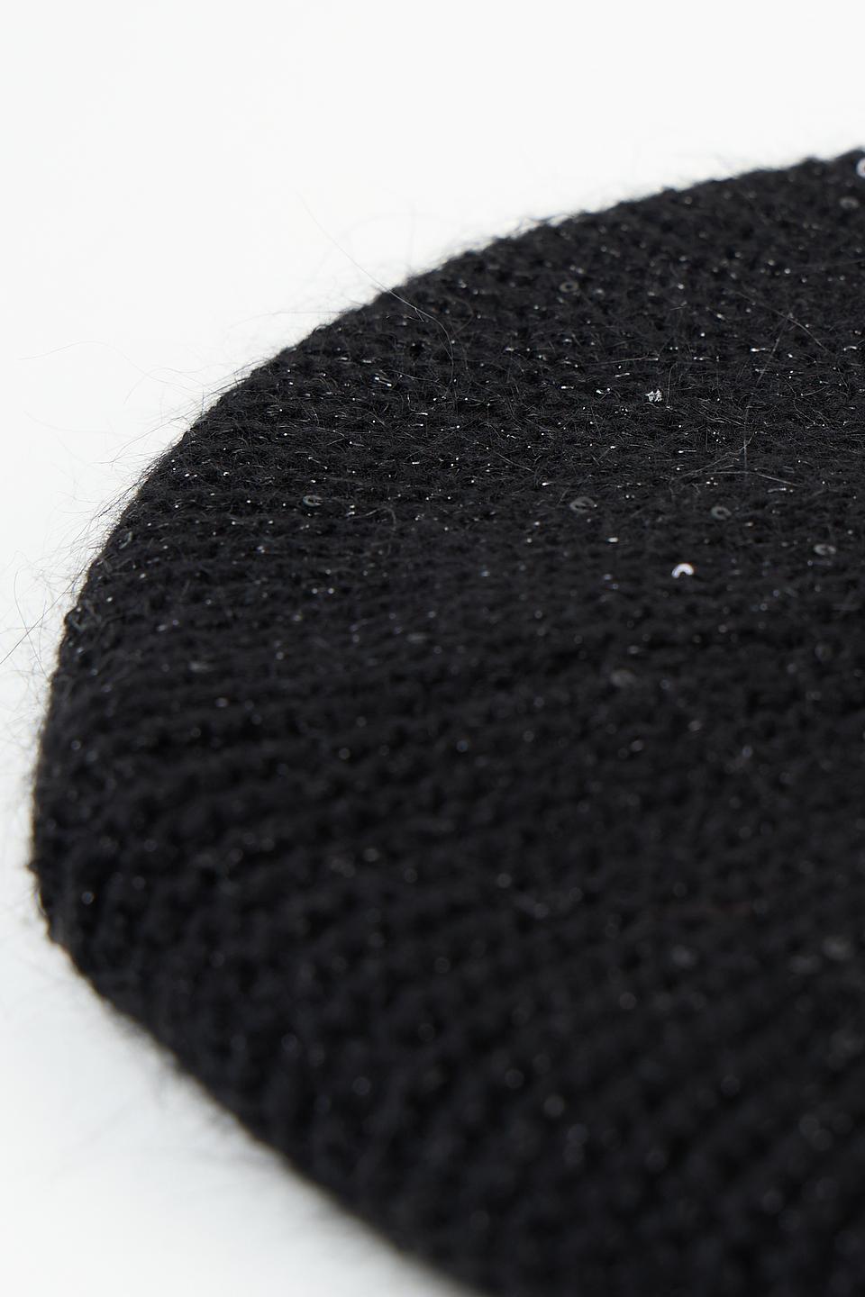 Берет Marhatter чёрный