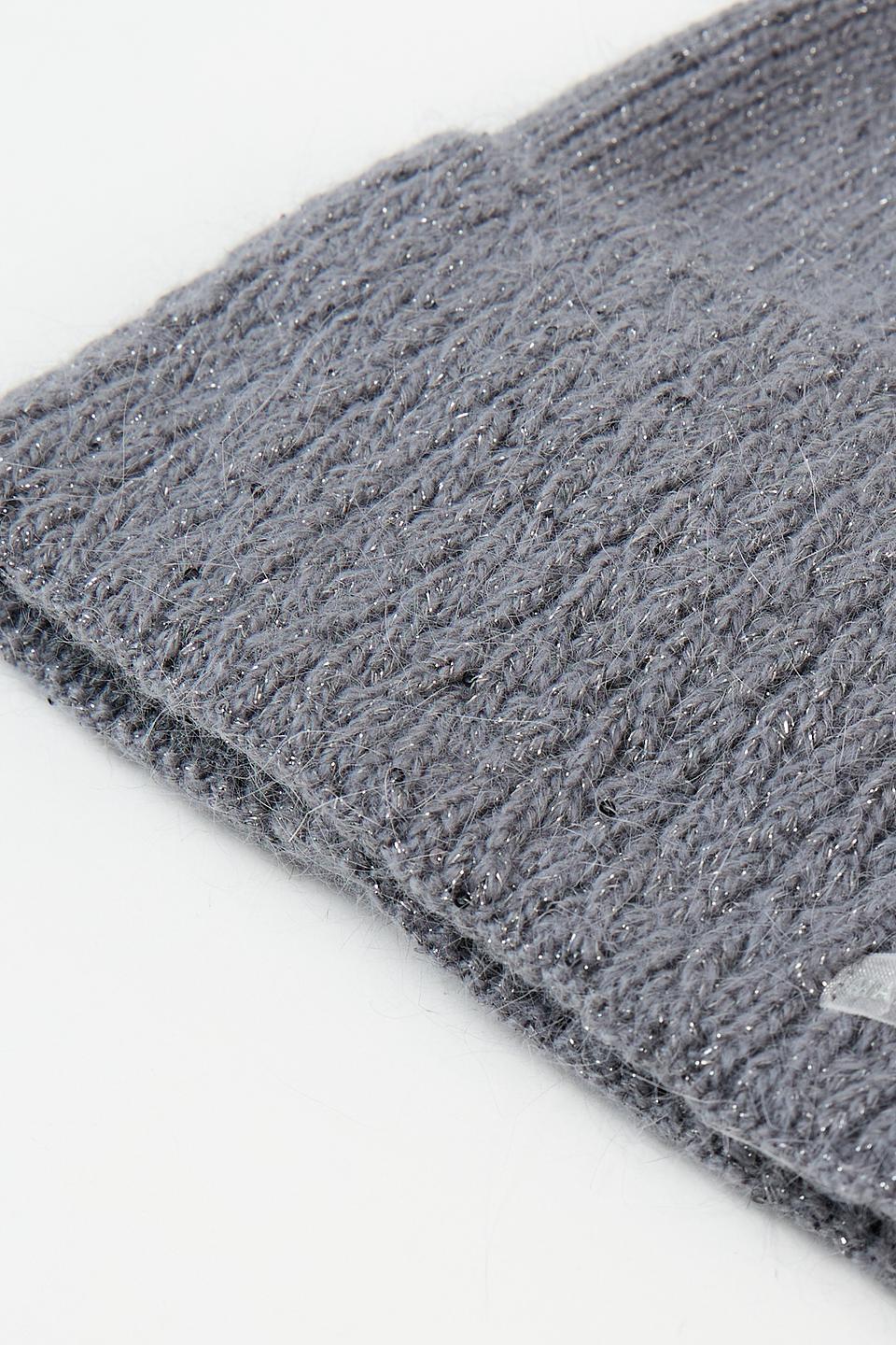 Шапка Marhatter вязаная серая