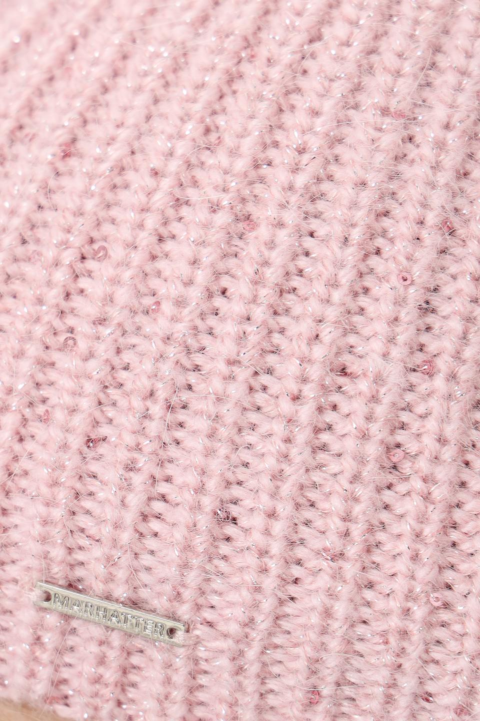 Шапка Marhatter женская розовая