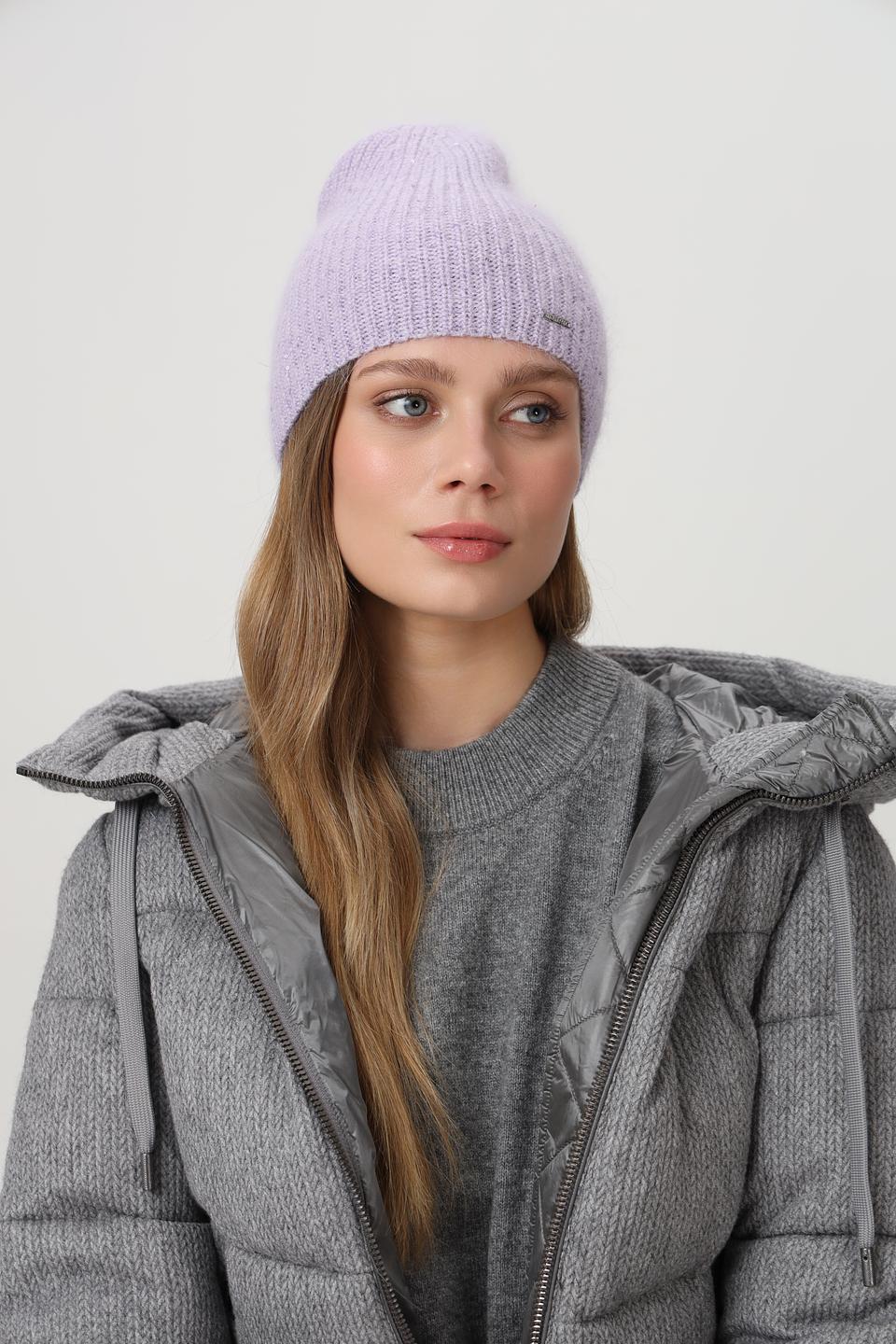 Шапка Marhatter женская лиловая