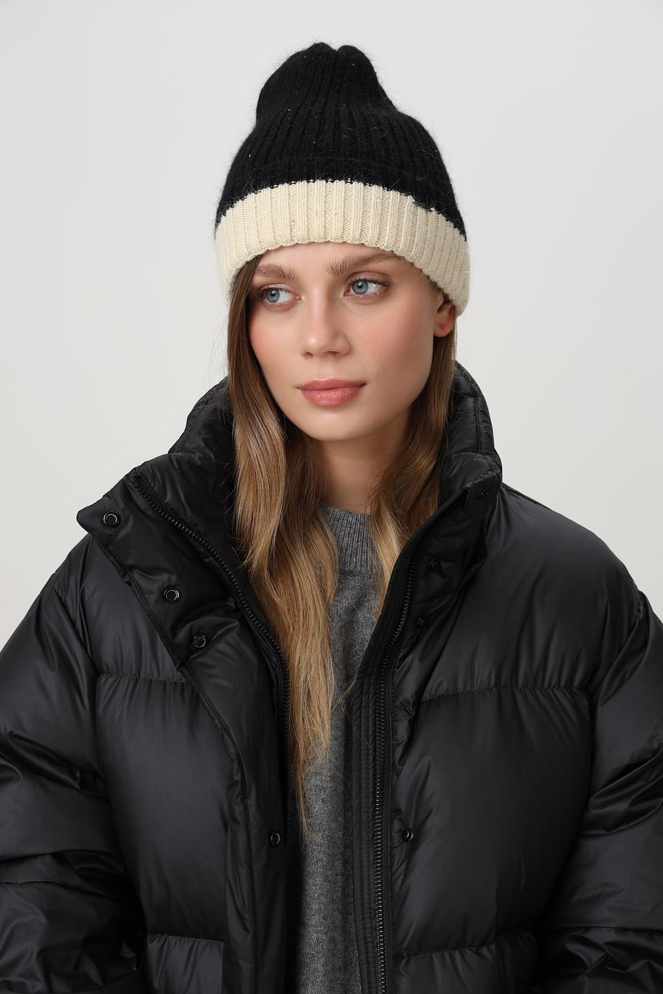 Шапка Marhatter вязаная двухцветная