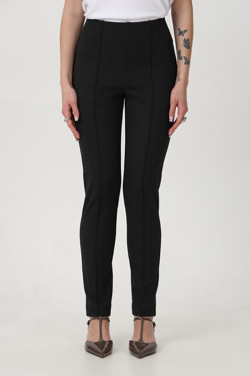 Брюки Olsen приталенные черные