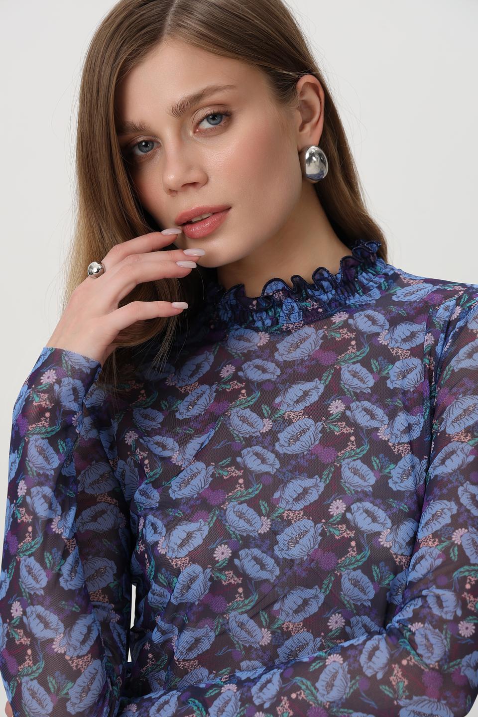 Блузка Rich and Royal с цветочным принтом