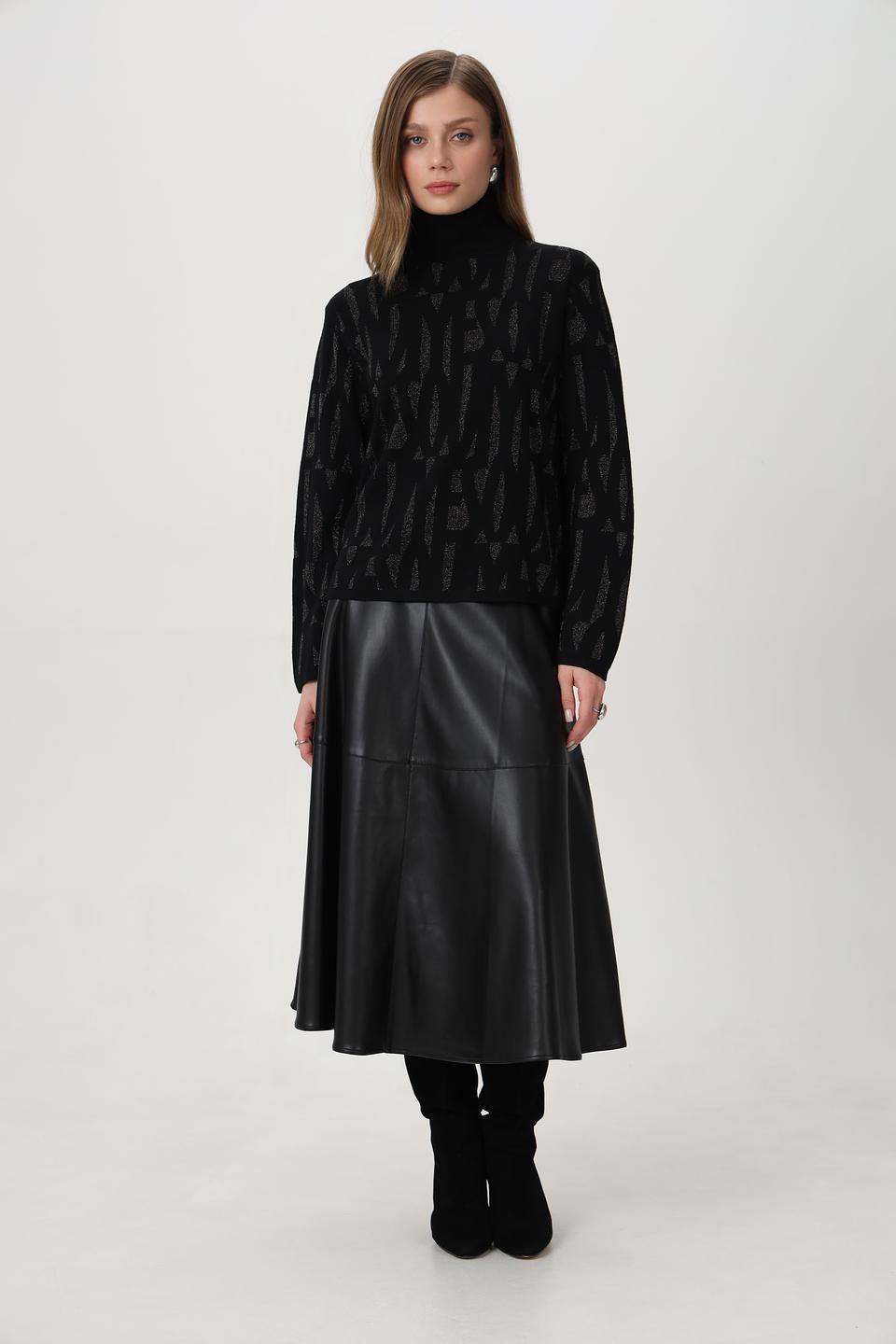 Пуловер Oui с узором