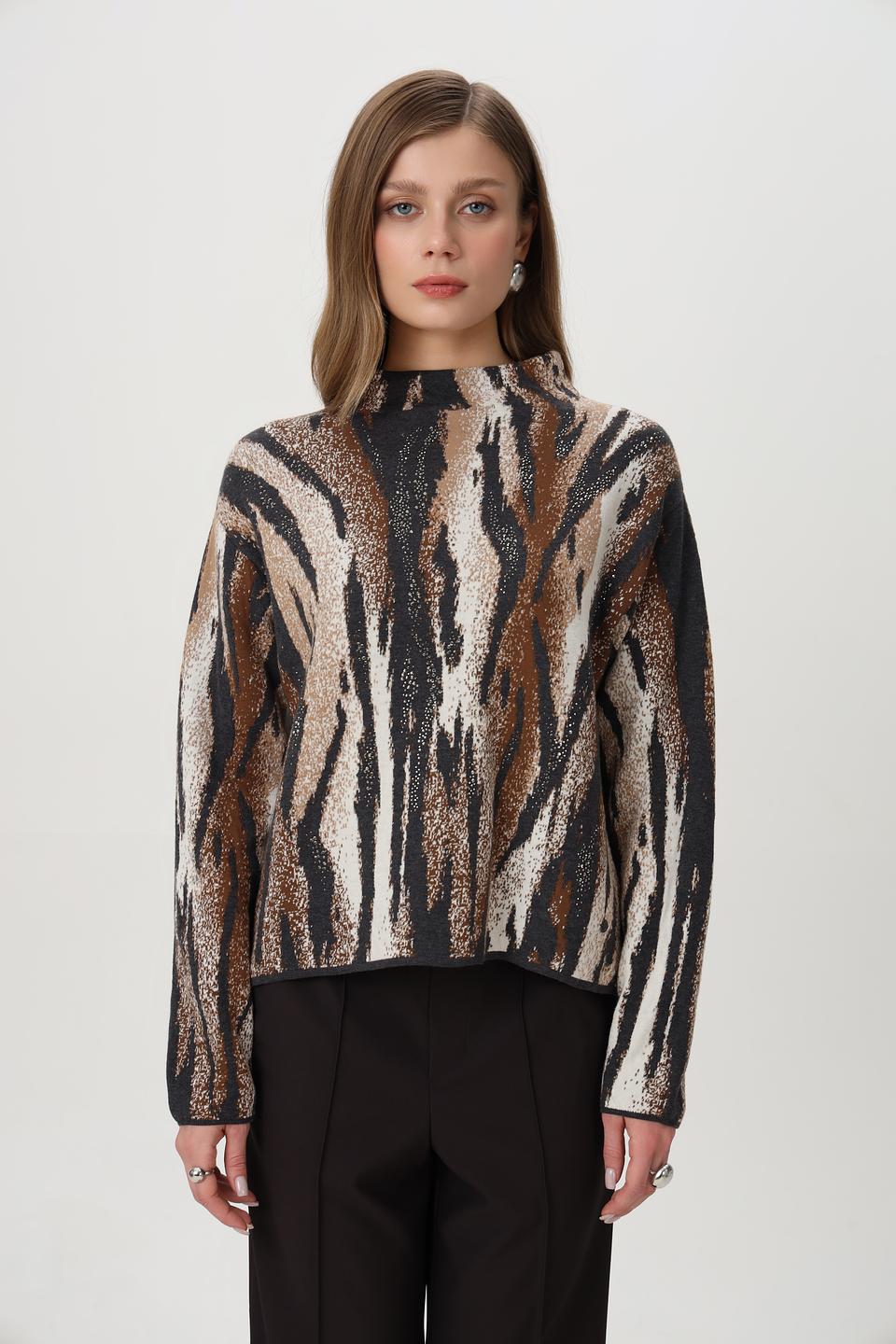 Пуловер Monari с принтом