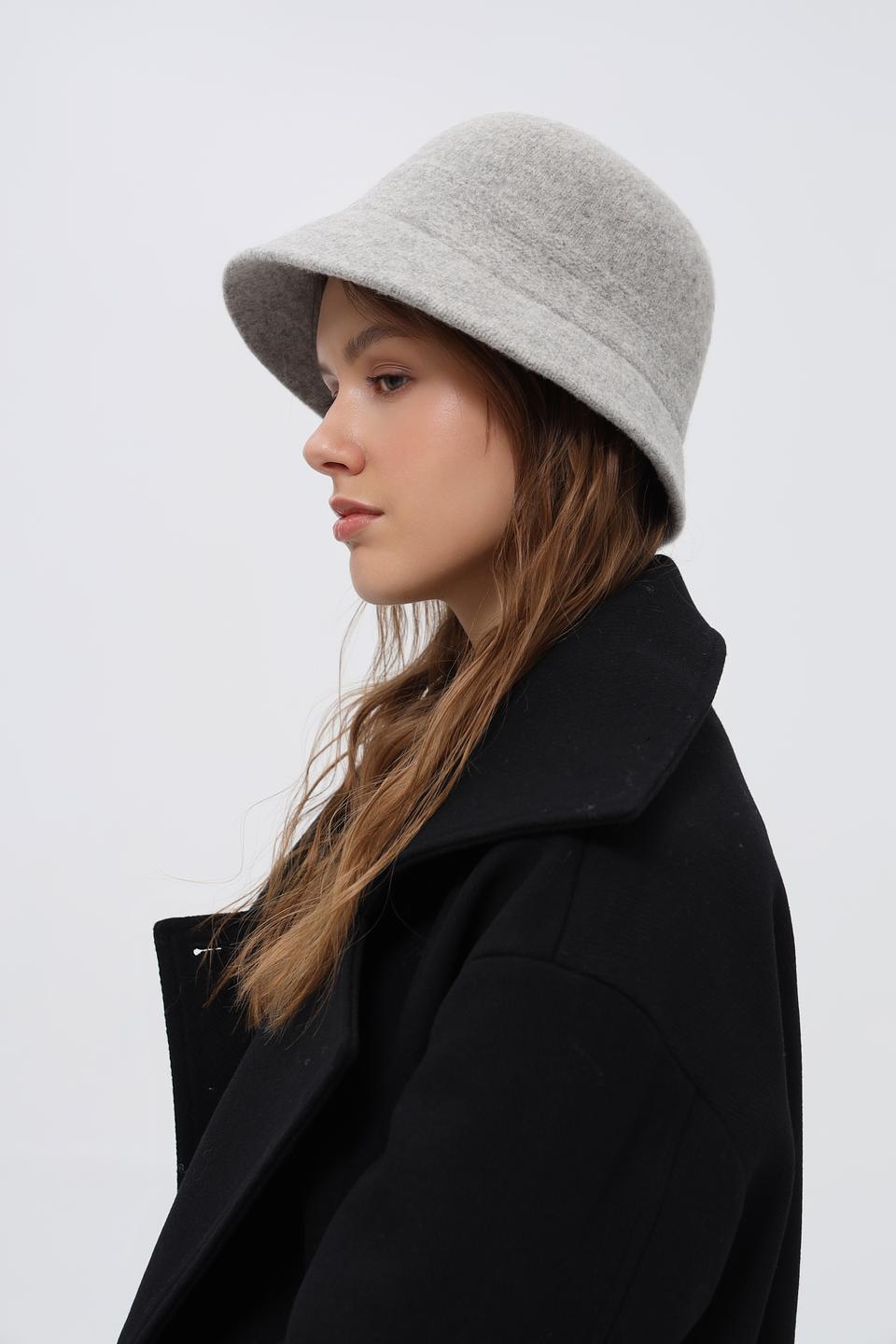 Шляпа Loevenich серая