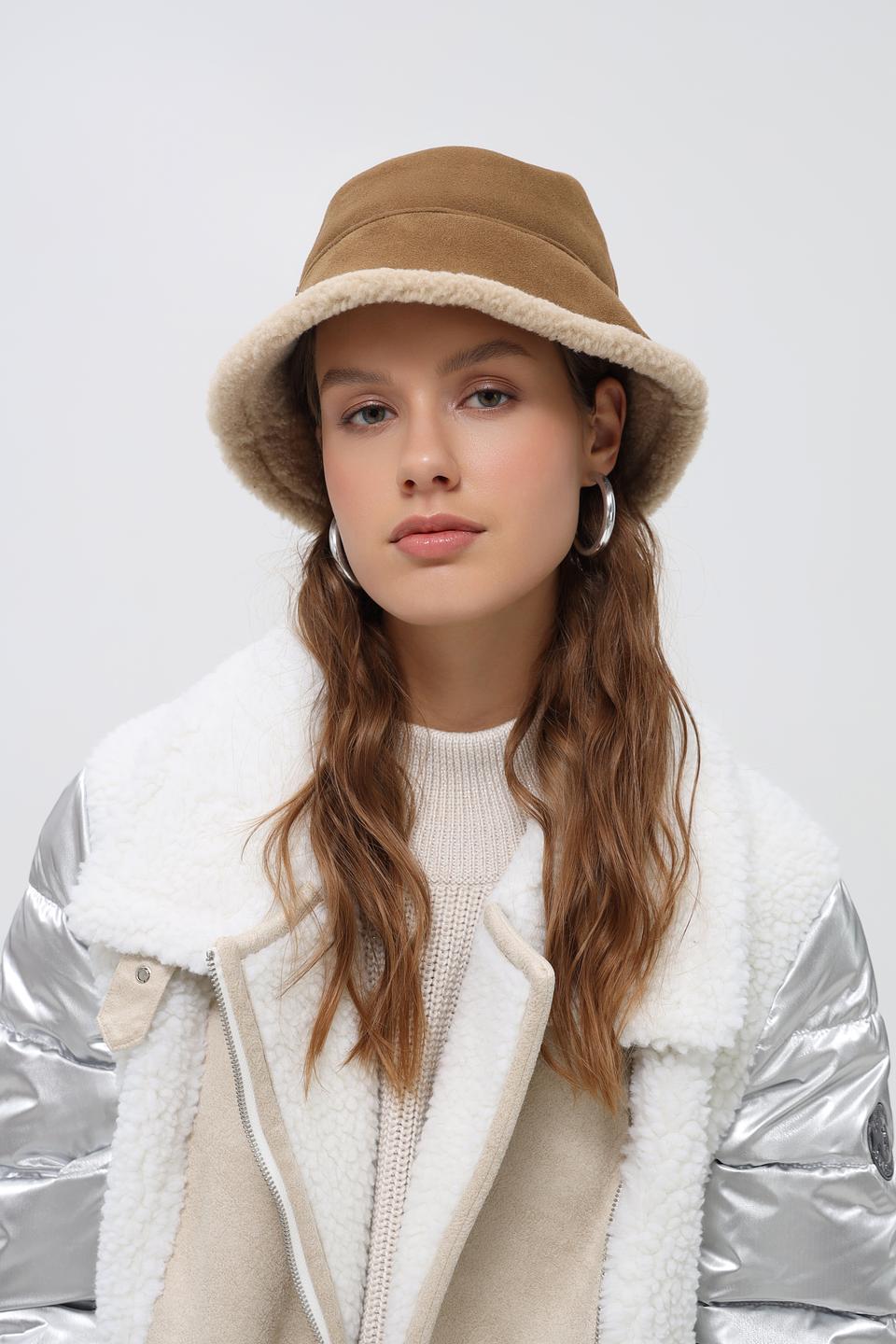 Шляпа Loevenich с меховой отделкой