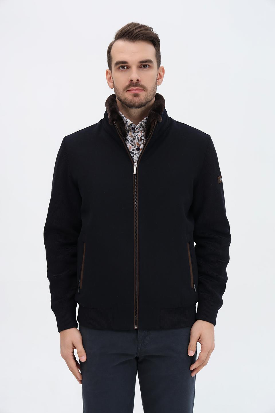 Куртка Bugatti с меховым воротником