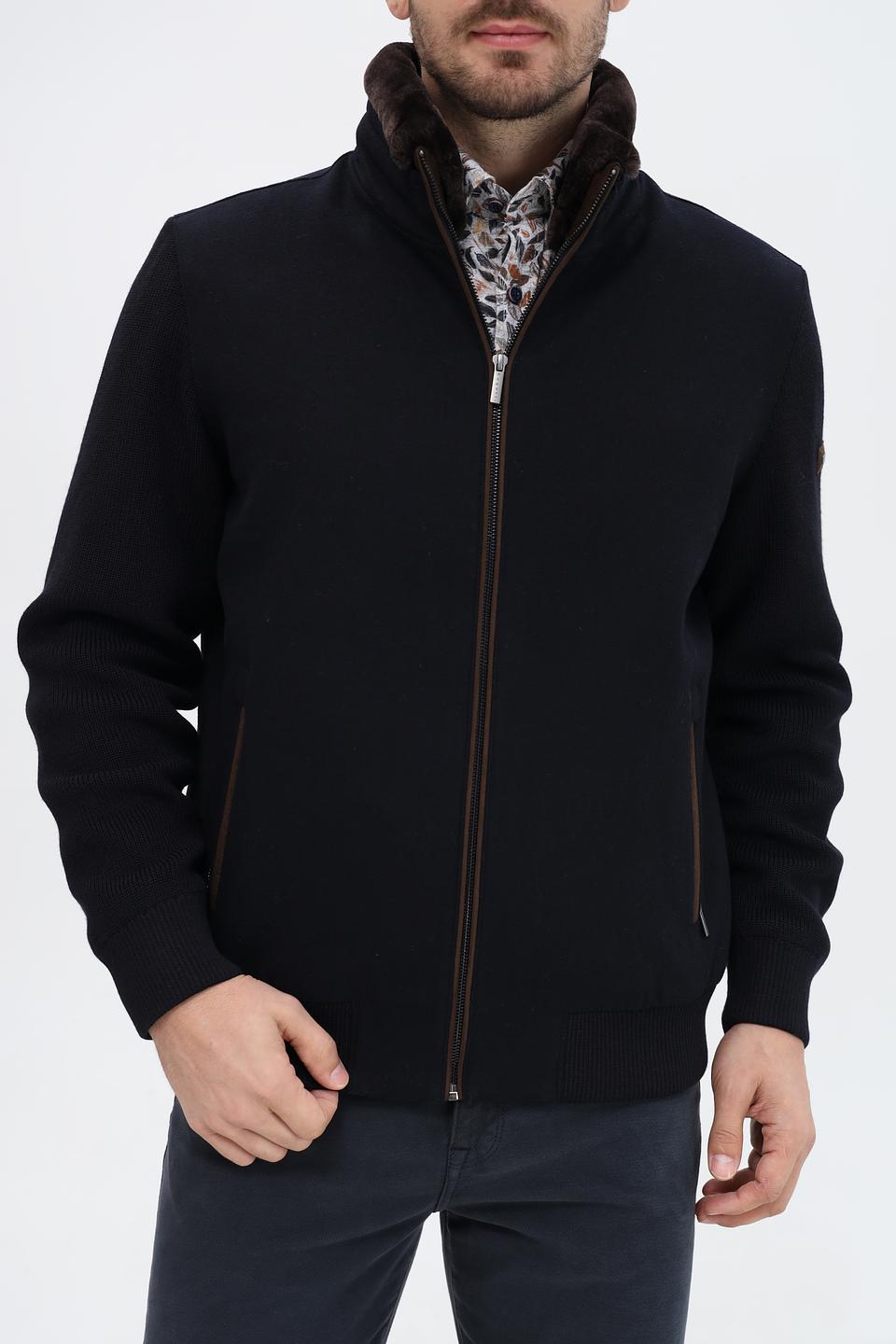 Куртка Bugatti с меховым воротником