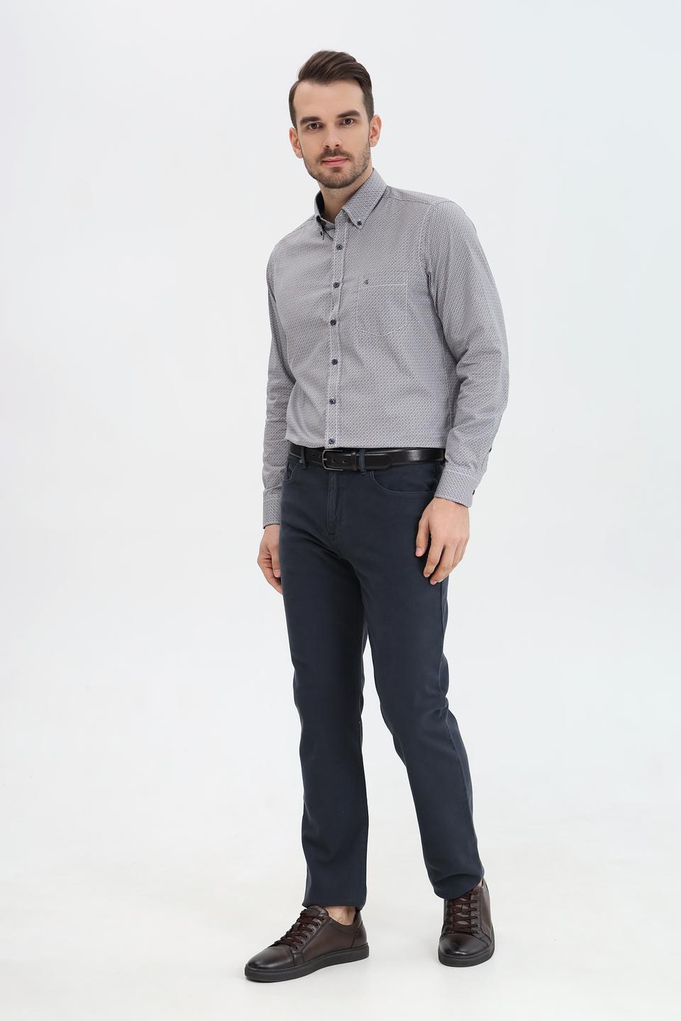 Рубашка Casa Moda с принтом