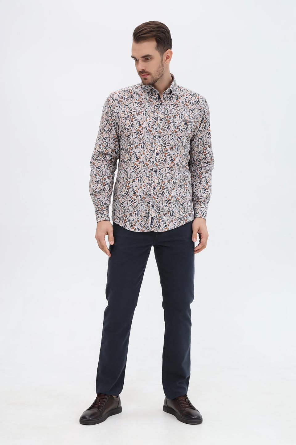Рубашка Casa Moda с принтом