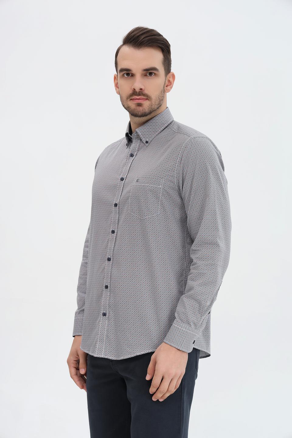 Рубашка Casa Moda с принтом