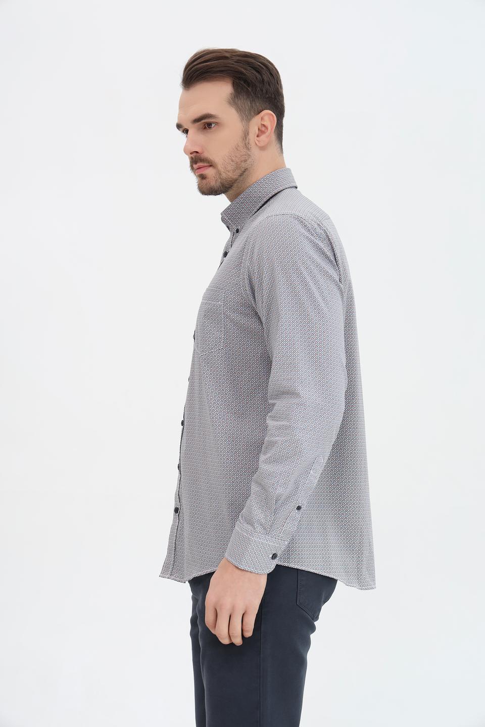 Рубашка Casa Moda с принтом