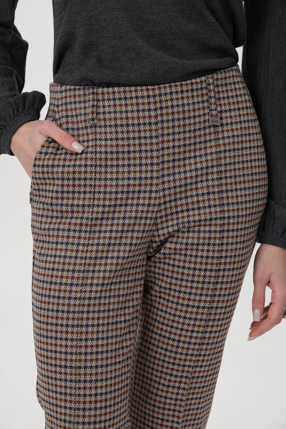 Брюки Bianca в клетку