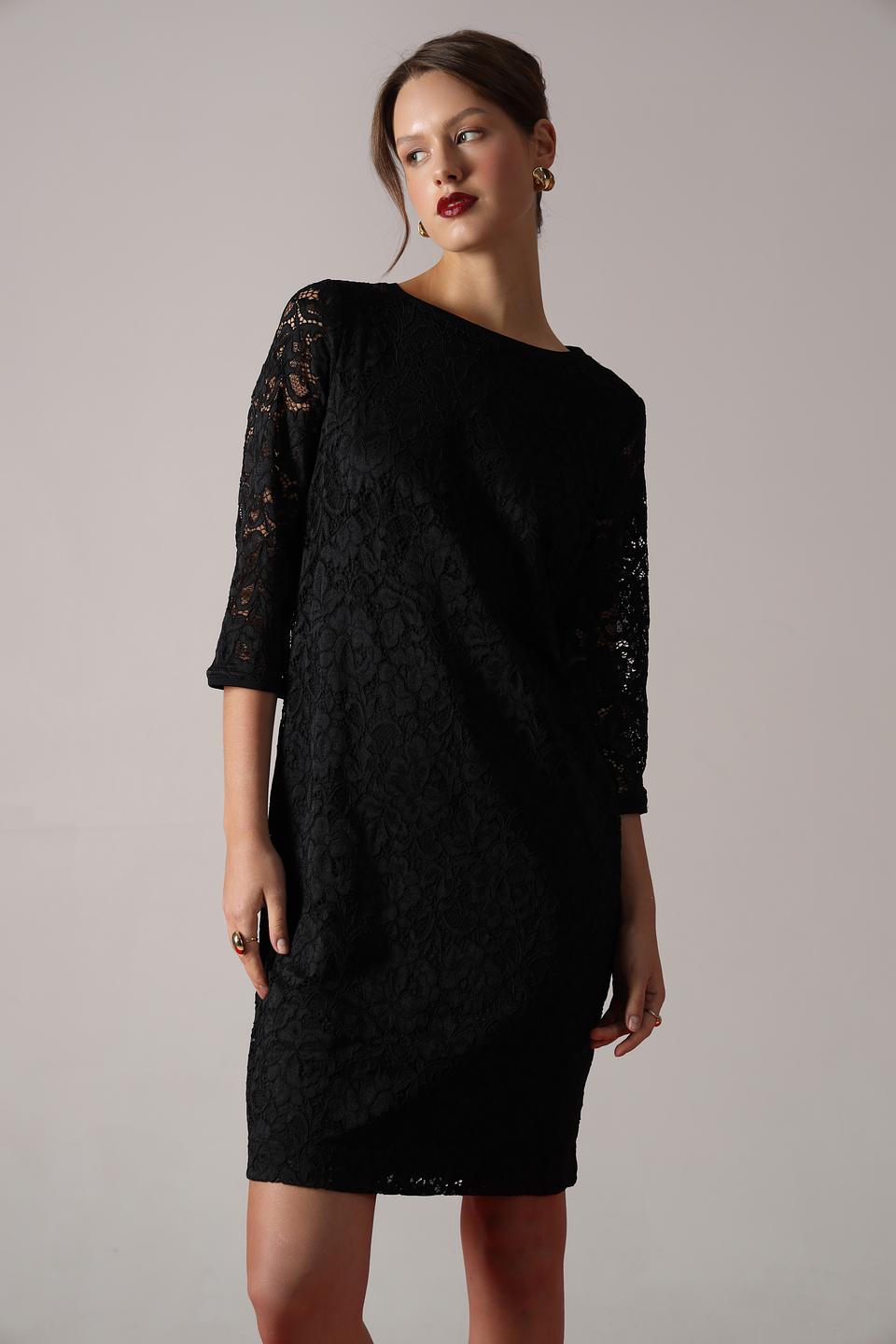 Платье Betty Barclay кружевное черное