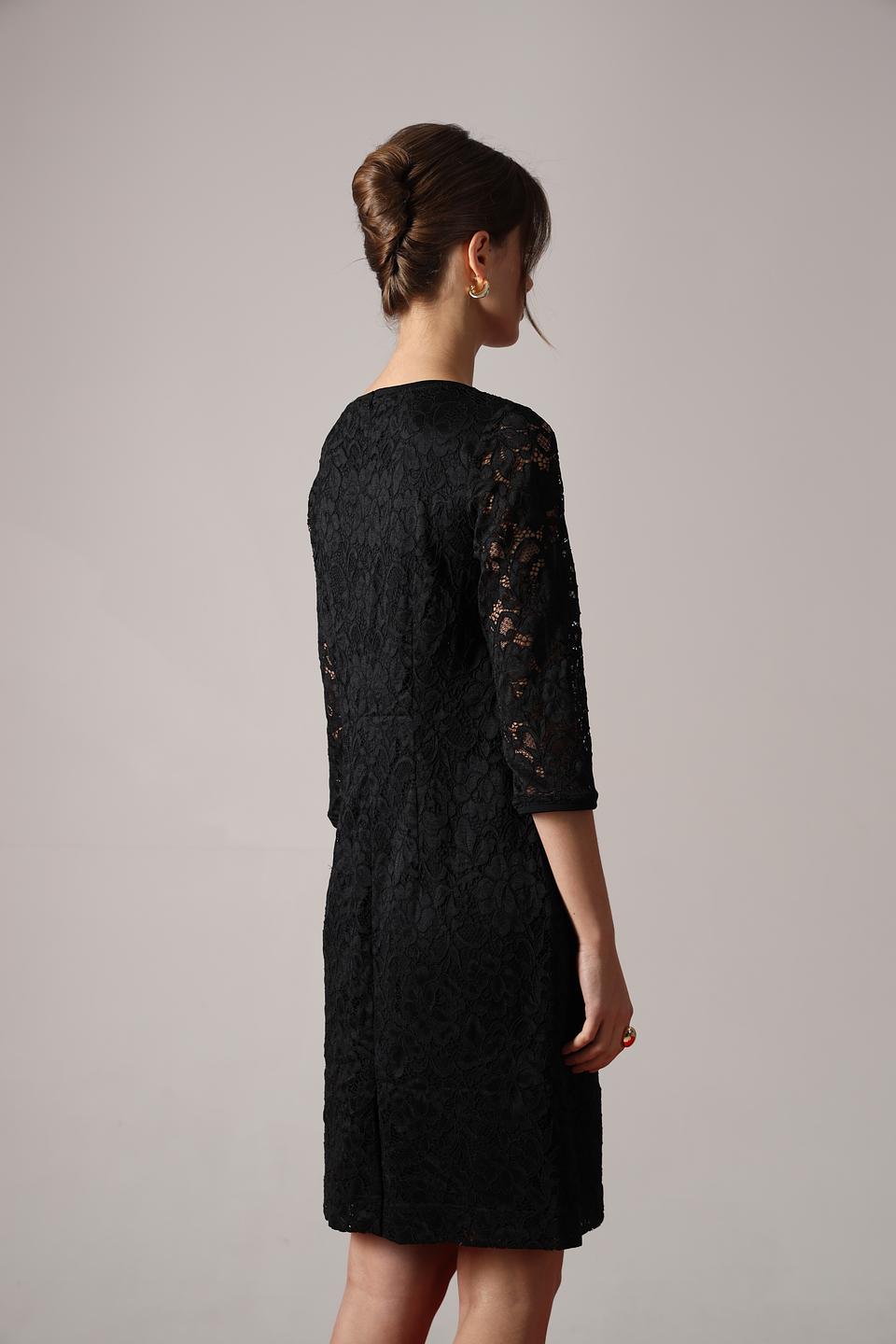 Платье Betty Barclay кружевное черное