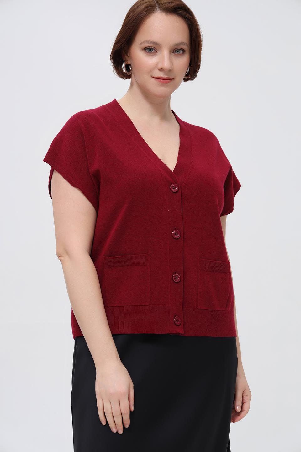 Жилет Rabe collection винный