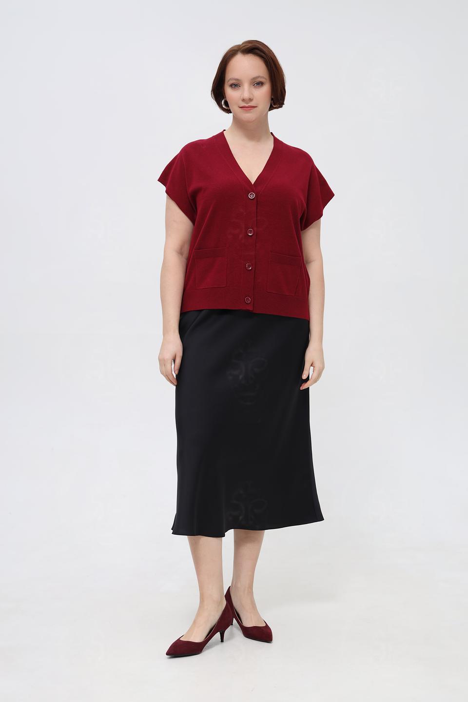 Жилет Rabe collection винный