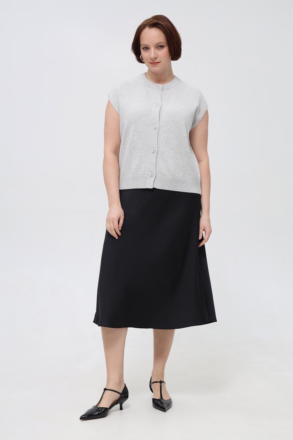 Жилет Lecomte женский серый