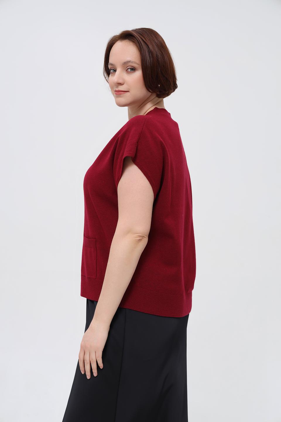 Жилет Rabe collection винный