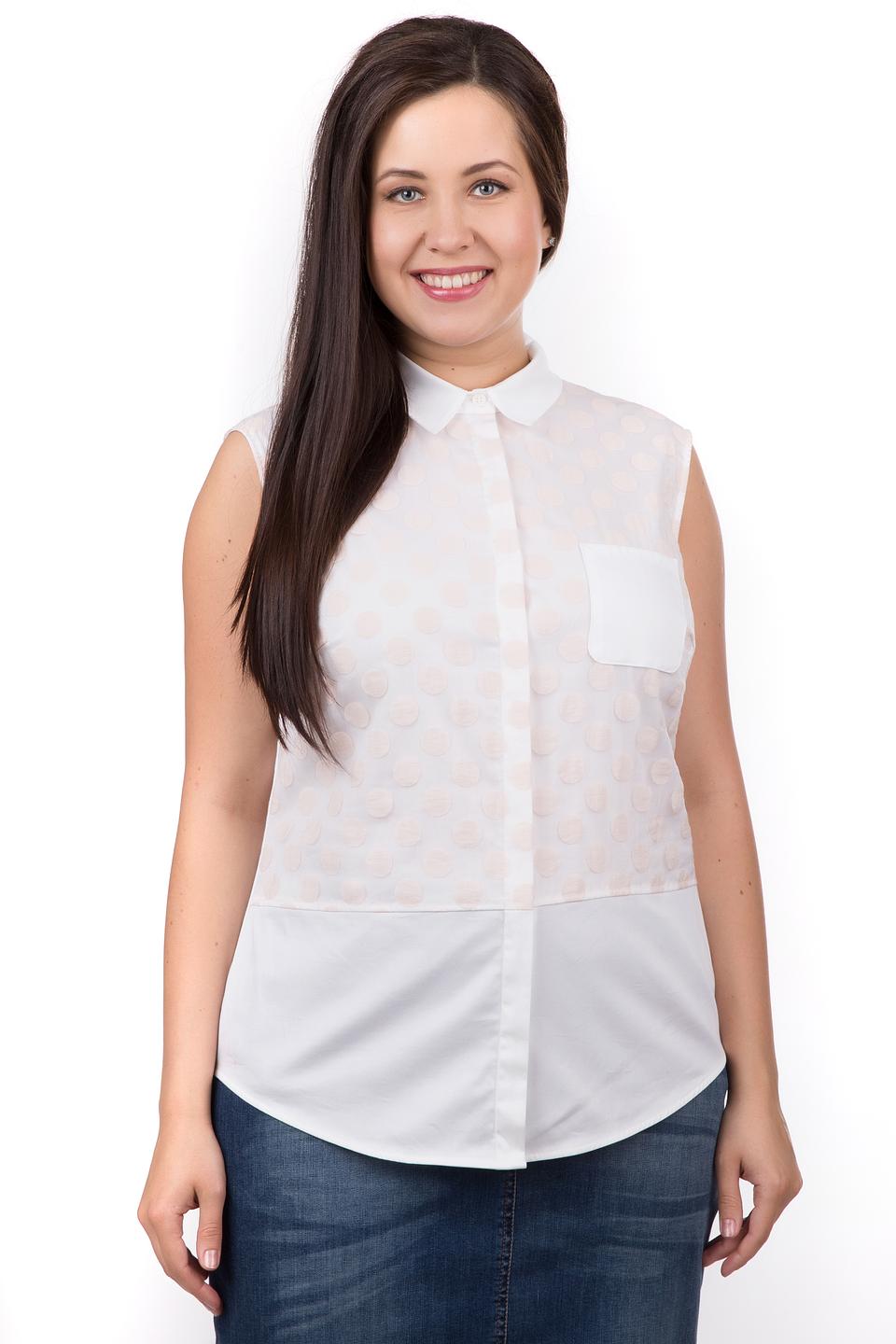 Блуза Tuzzi в горошек