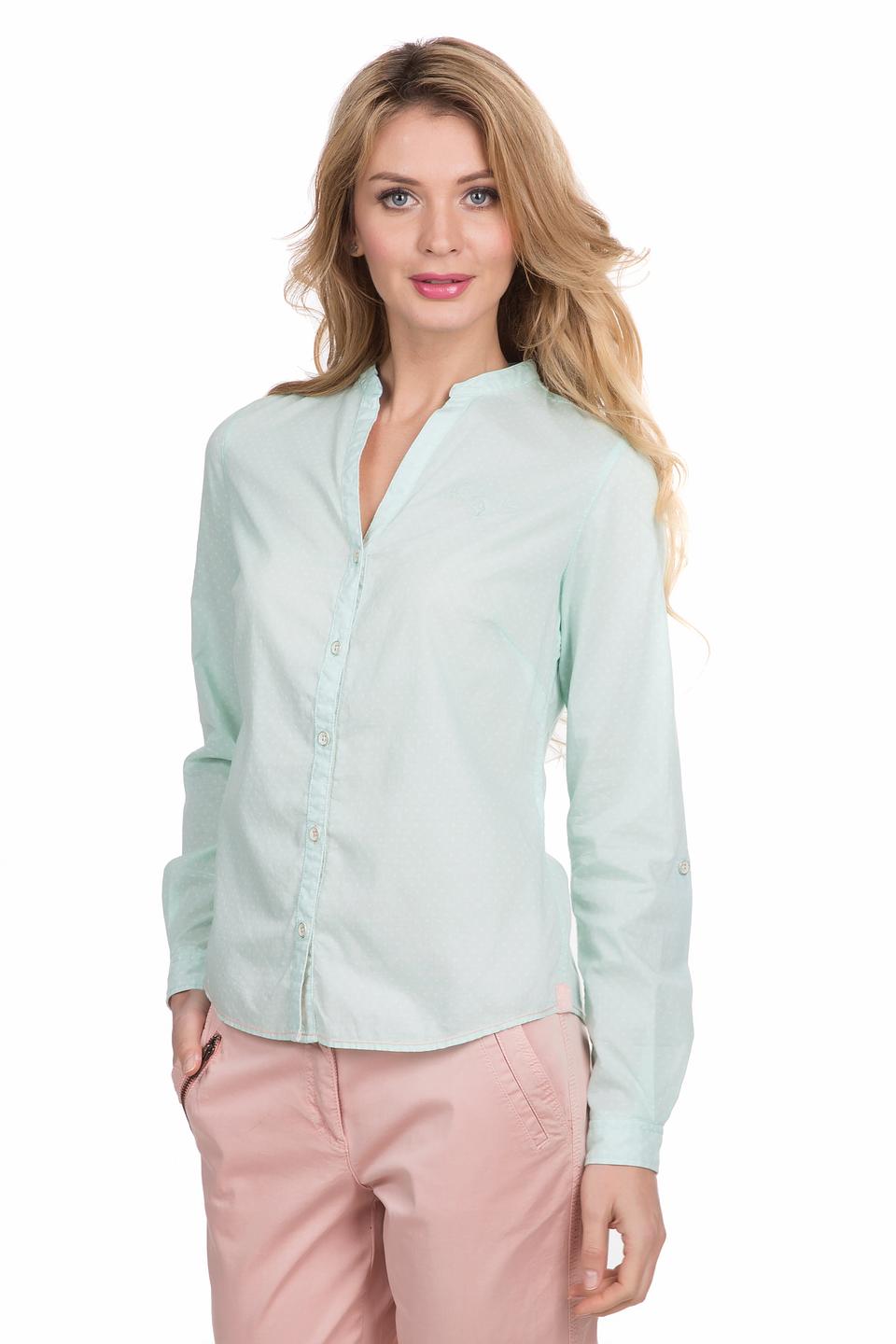 Блуза Arqueonautas с горошком мятная