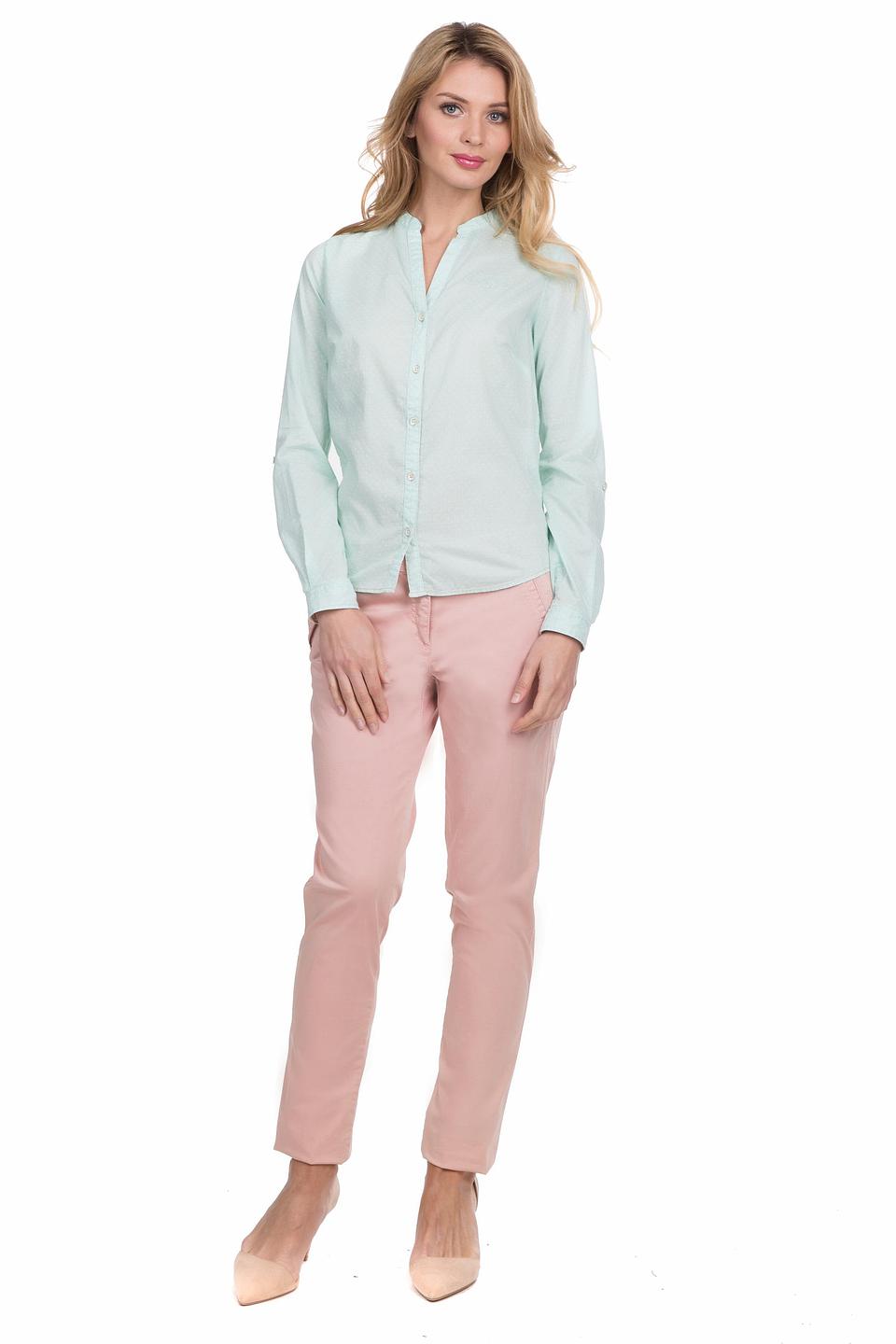 Блуза Arqueonautas с горошком мятная