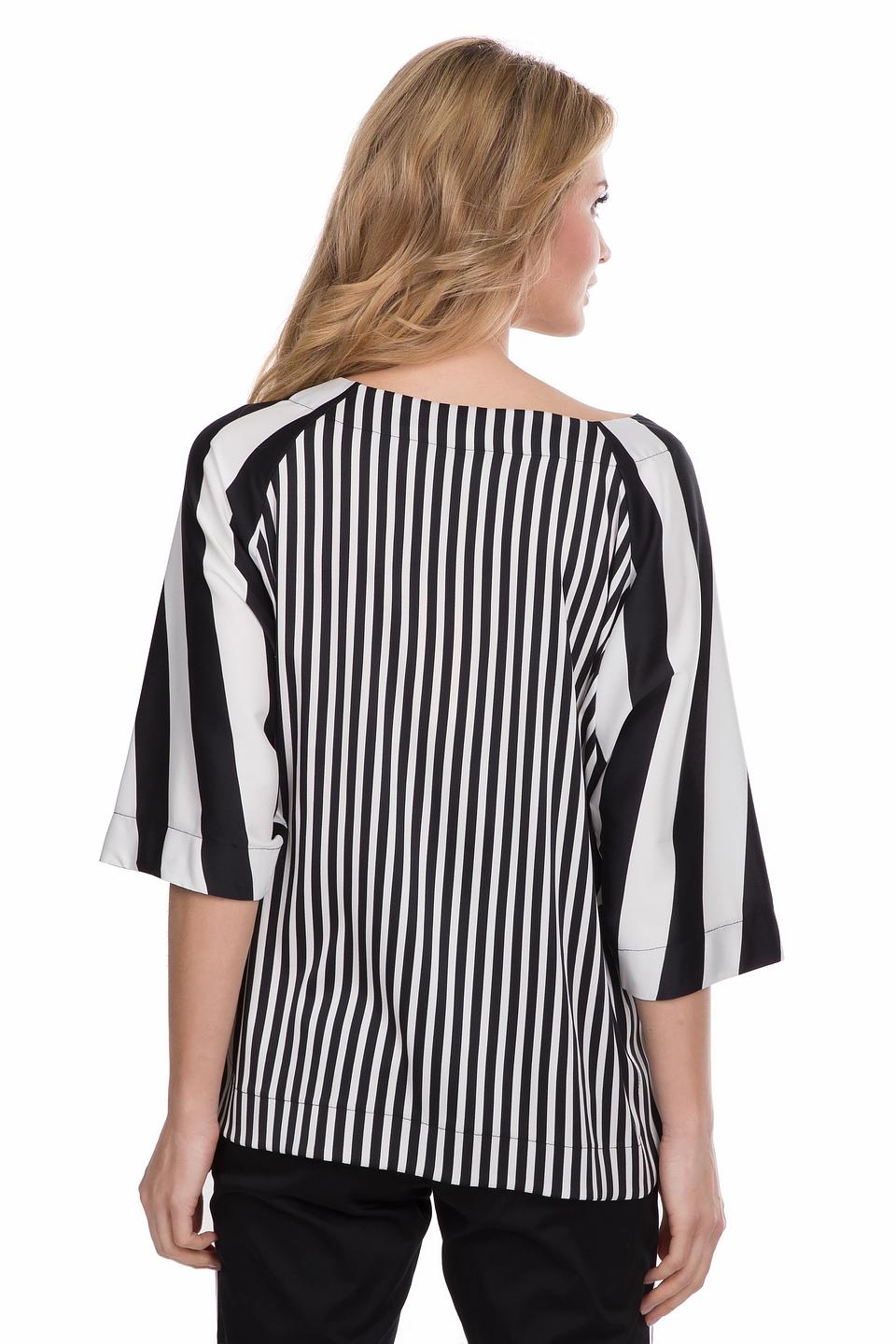 Блуза Sai-Ku в полоску с пайетками