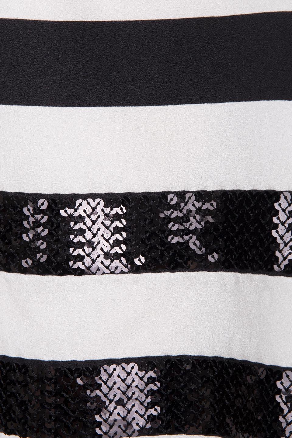 Блуза Sai-Ku в полоску с пайетками