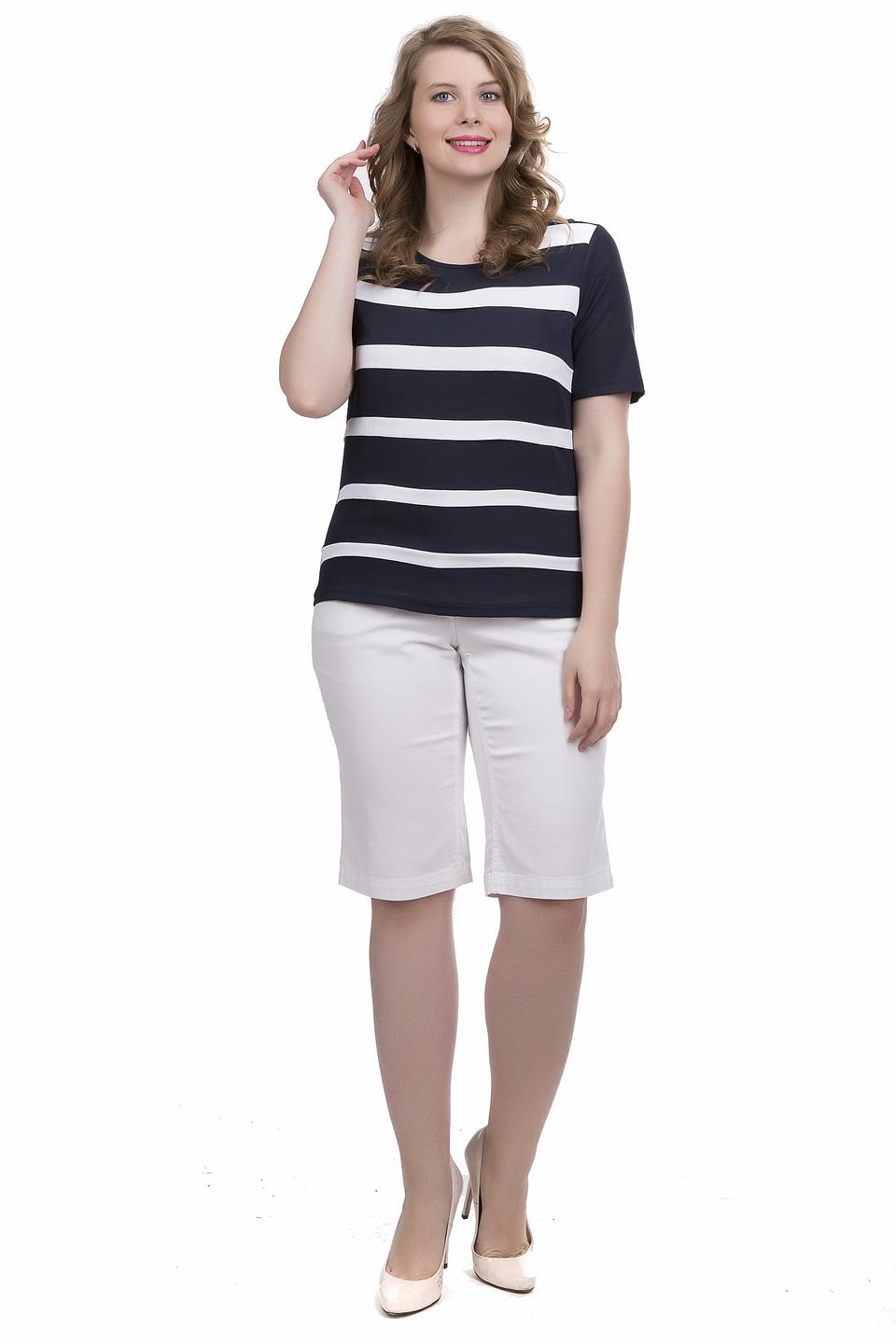 Блуза Frank Walder в полоску, синяя