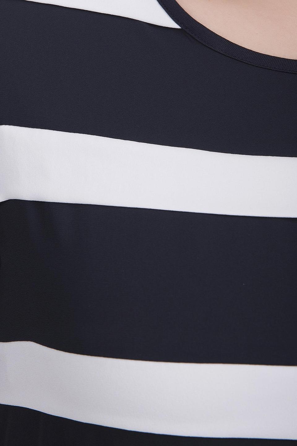 Блуза Frank Walder в полоску, синяя