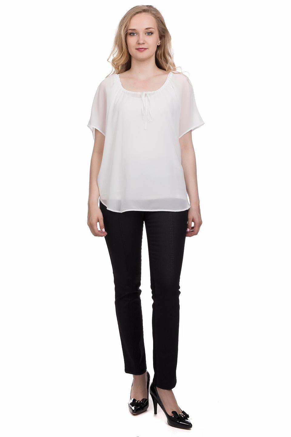 Блуза s.Oliver PREMIUM белая с завязками