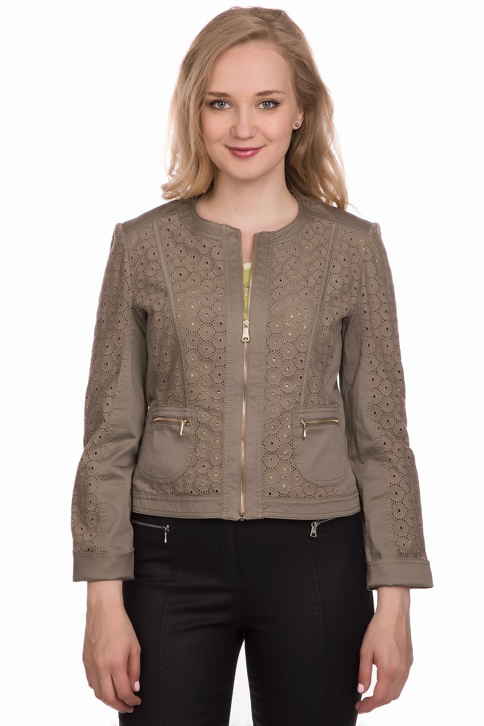 Жакет Gerry Weber с перфорацией бежевый