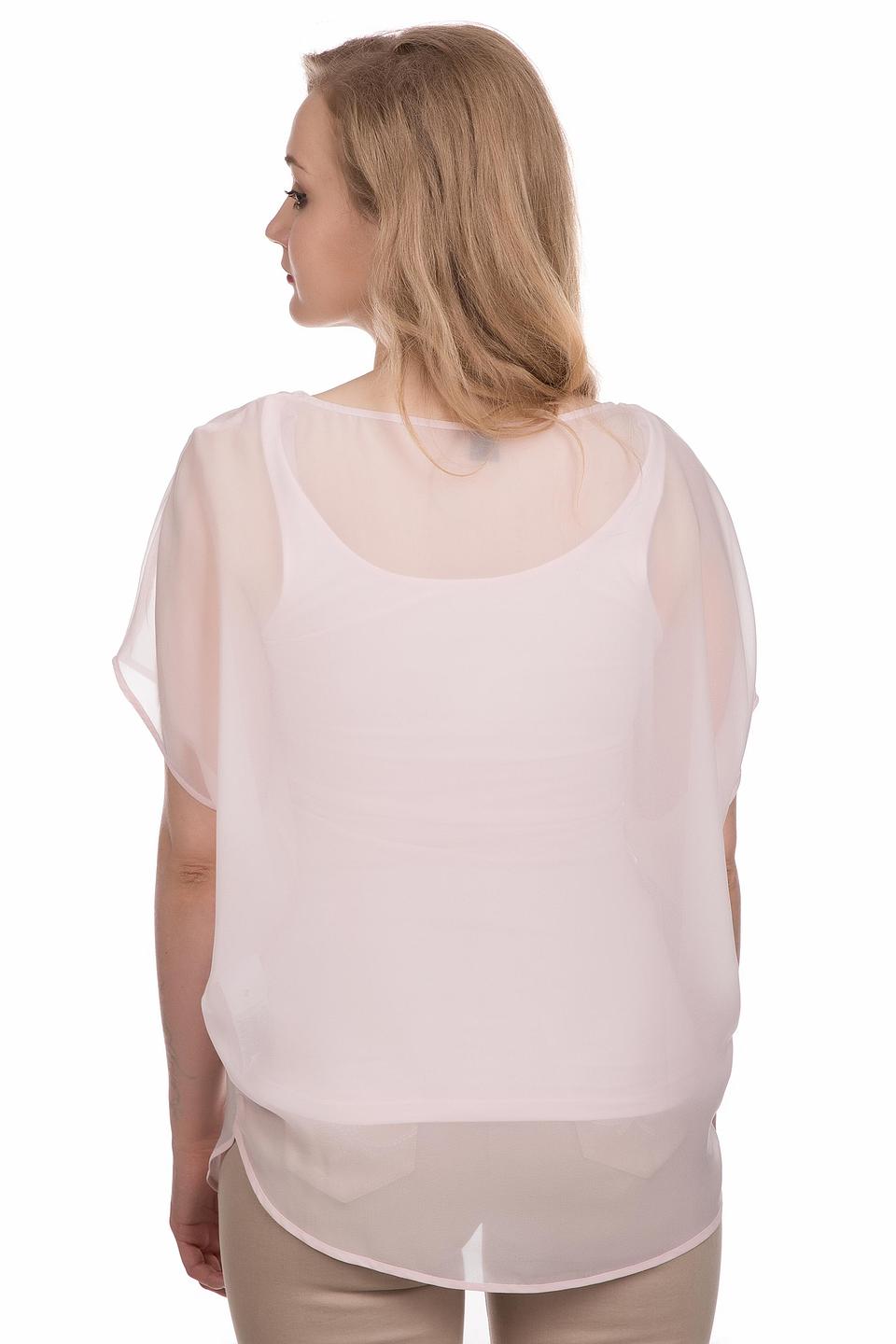 Блуза s.Oliver PREMIUM розовая с завязками