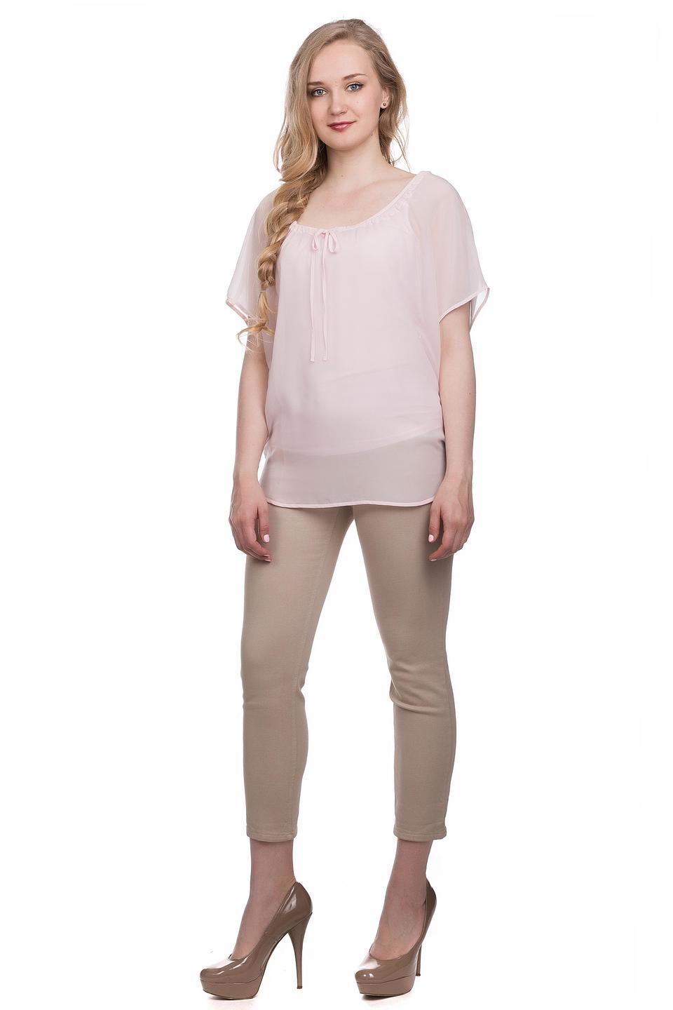 Блуза s.Oliver PREMIUM розовая с завязками