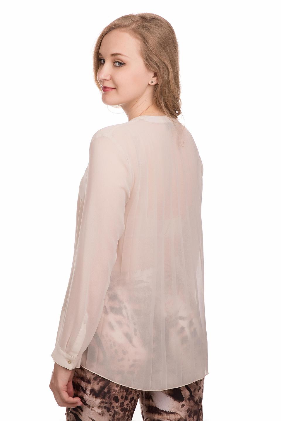 Блуза Apanage бежевая с рукавами