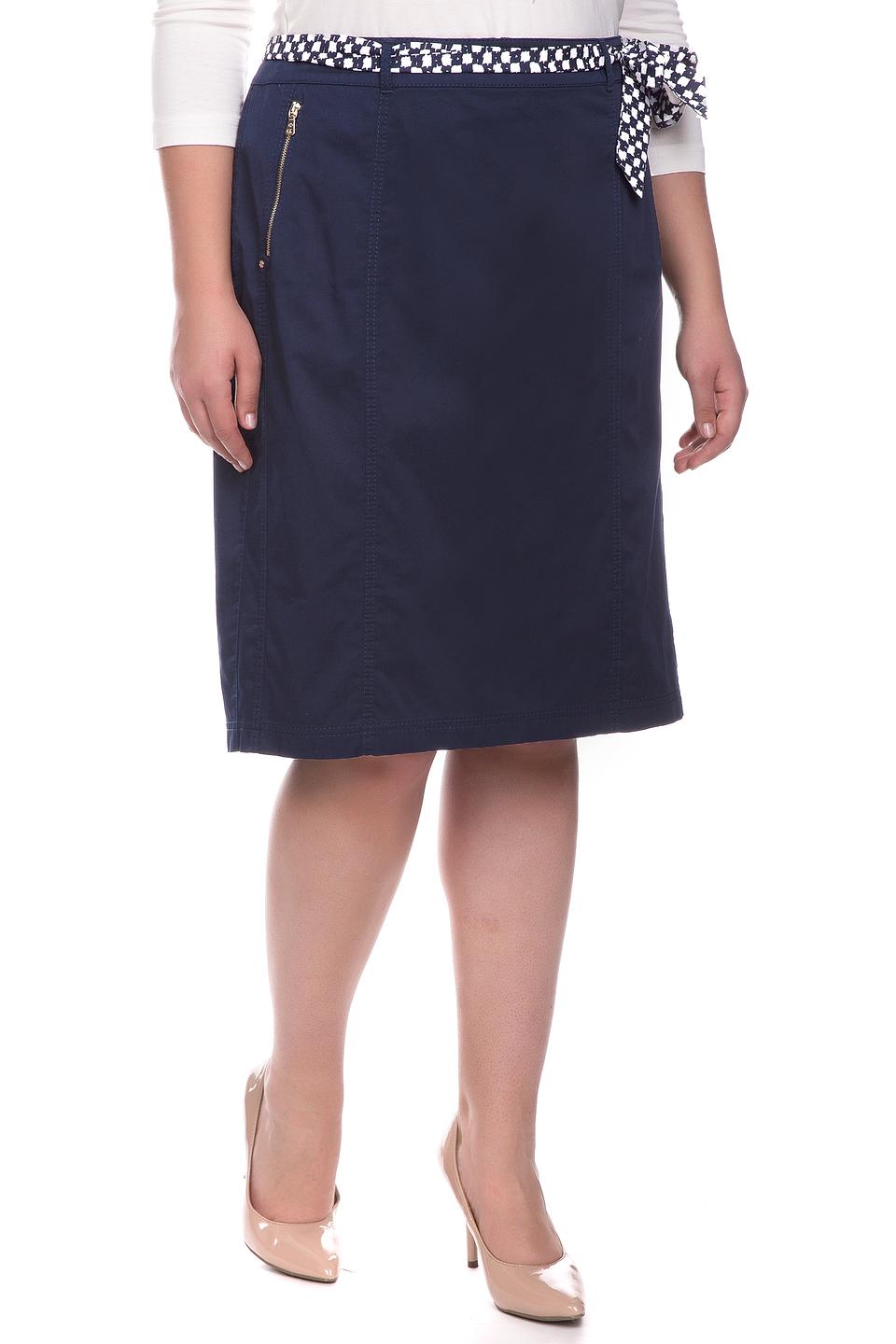 Юбка Gerry Weber прямого кроя синяя