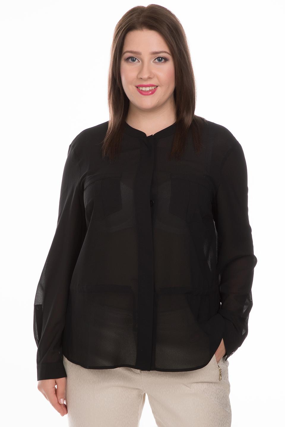 Блуза Gerry Weber чёрная полупрозрачная